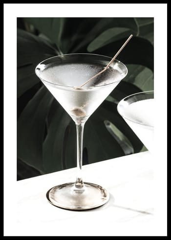 Poster Dry Martini Vintage