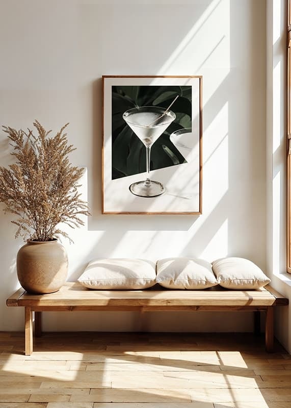 Plakāts Dry Martini Vintage crossfade