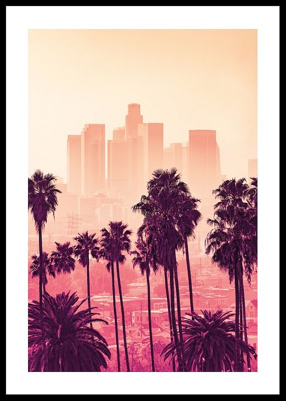 Los Angeles Neon Skyline-12