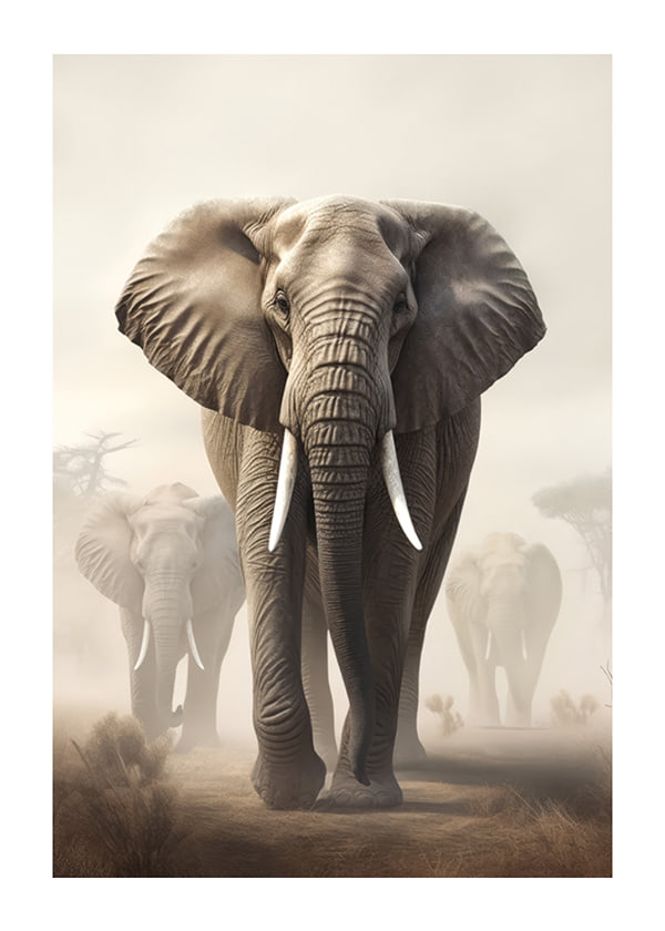 Plakāts Elephant Matriarch