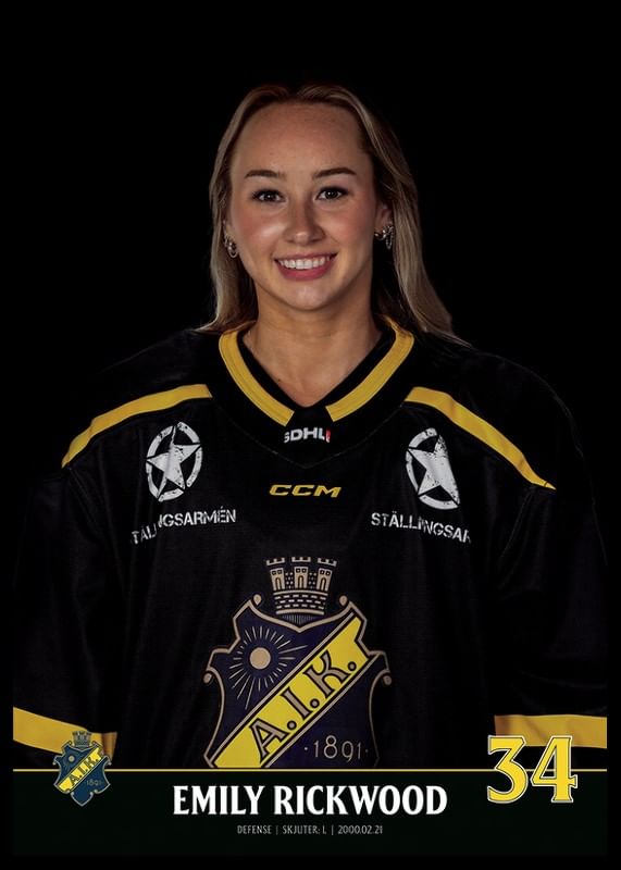Emily Rickwood #34  AIK Hockey 2023/2024-12