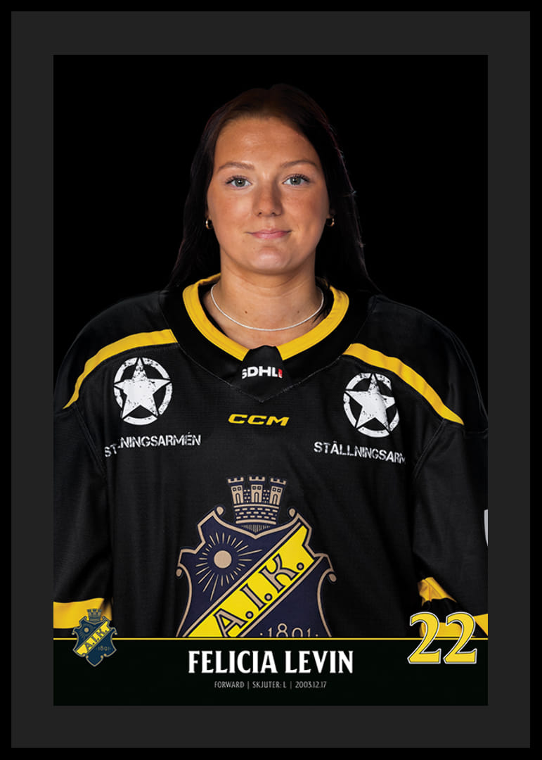 Felicia Levin #22 AIK Hockey 2023/2024-12