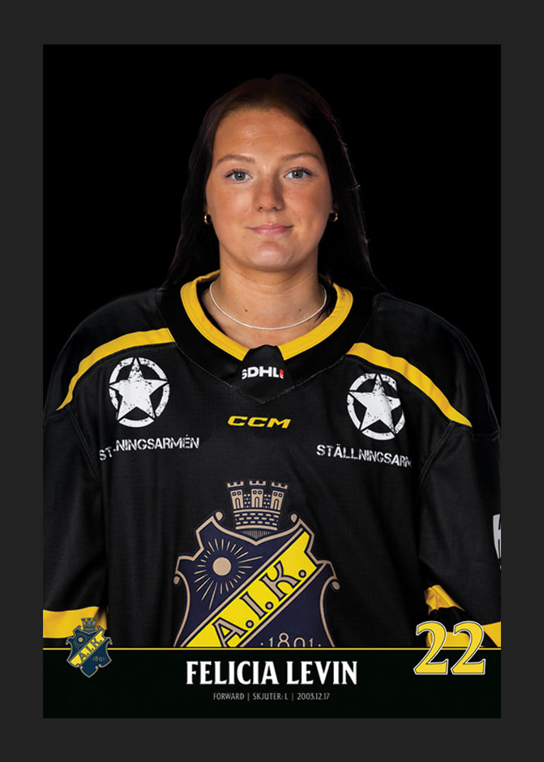 Felicia Levin #22 AIK Hockey 2023/2024-12