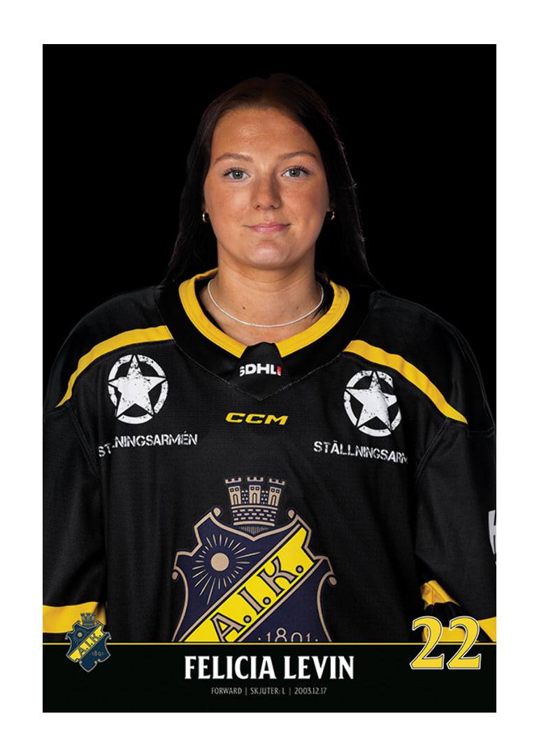 Felicia Levin #22 AIK Hockey 2023/2024-12