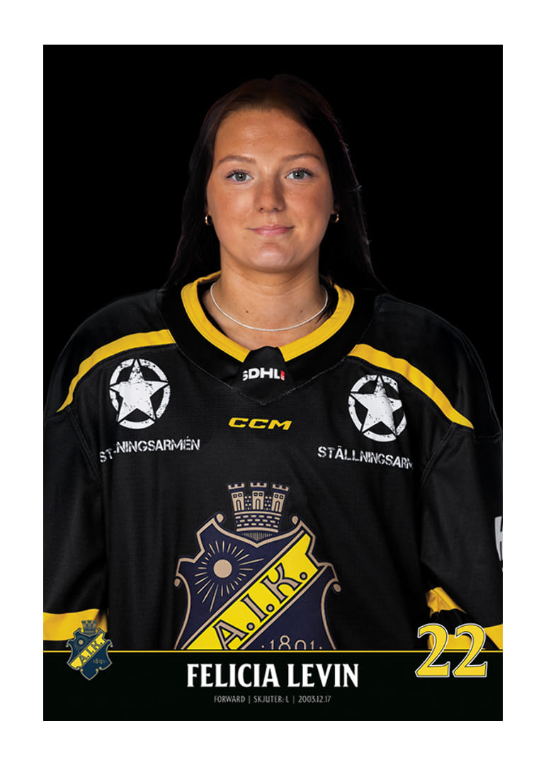 Felicia Levin #22 AIK Hockey 2023/2024-12