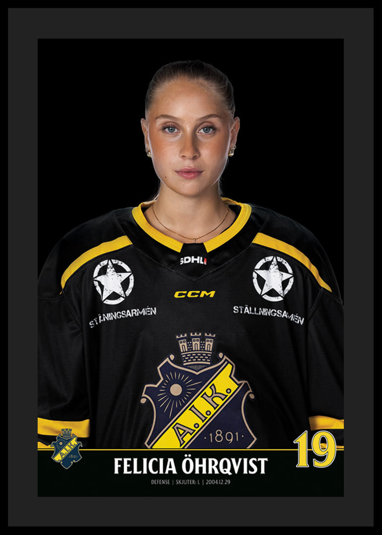 Felicia Öhrqvist #19 AIK Hockey 2023/2024-12