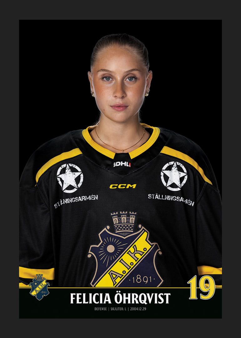 Felicia Öhrqvist #19 AIK Hockey 2023/2024-12