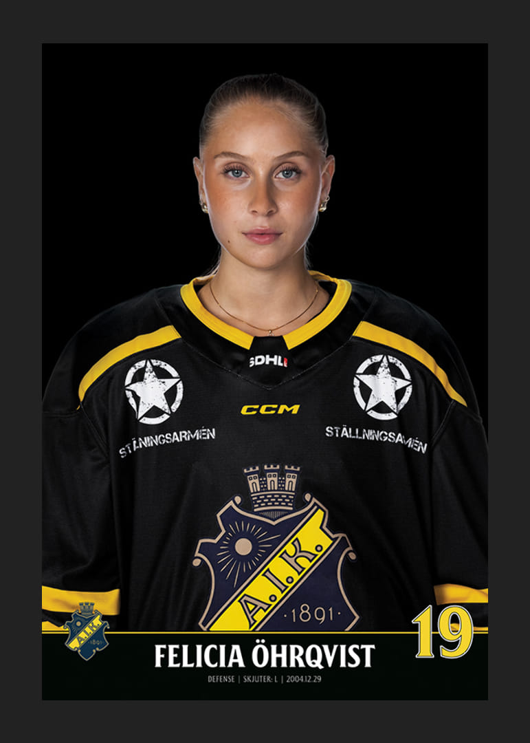 Felicia Öhrqvist #19 AIK Hockey 2023/2024-12