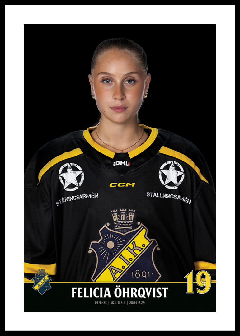 Felicia Öhrqvist #19 AIK Hockey 2023/2024-12
