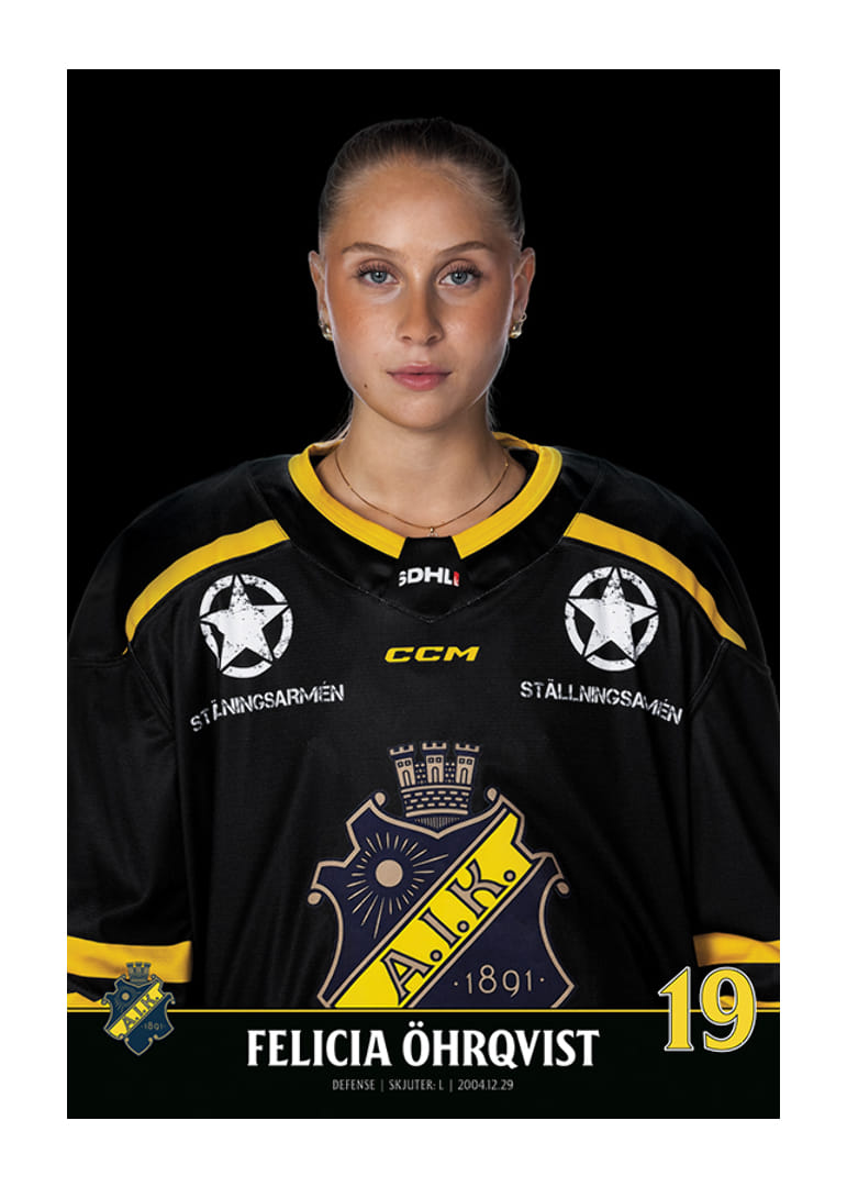 Felicia Öhrqvist #19 AIK Hockey 2023/2024-12
