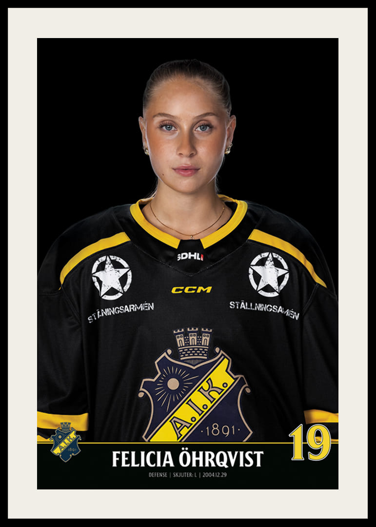 Felicia Öhrqvist #19 AIK Hockey 2023/2024-12