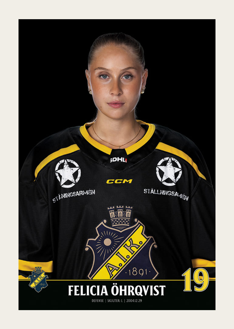 Felicia Öhrqvist #19 AIK Hockey 2023/2024-12