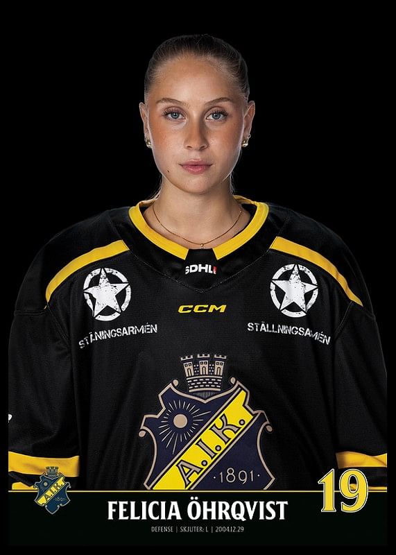 Felicia Öhrqvist #19 AIK Hockey 2023/2024-12