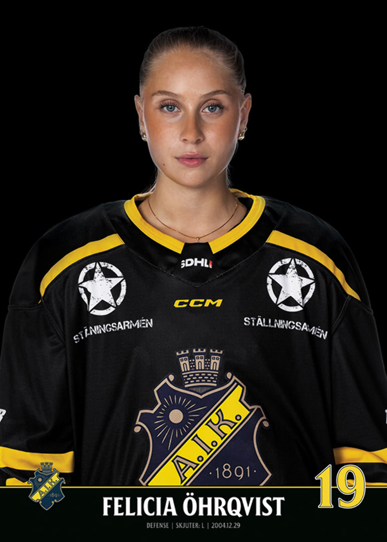Felicia Öhrqvist #19 AIK Hockey 2023/2024-12