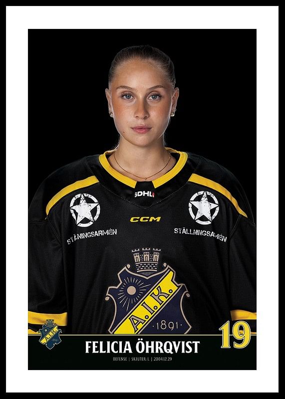 Felicia Öhrqvist #19 AIK Hockey 2023/2024-12
