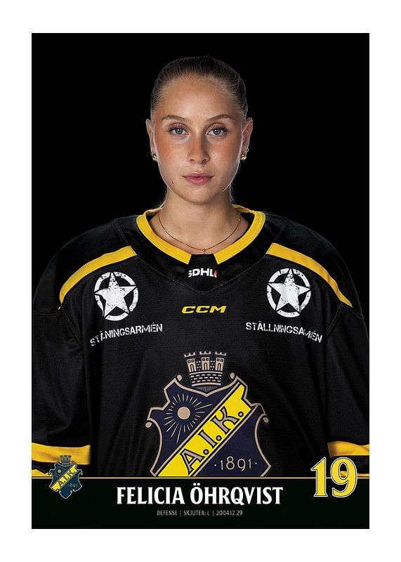 Felicia Öhrqvist #19 AIK Hockey 2023/2024-12