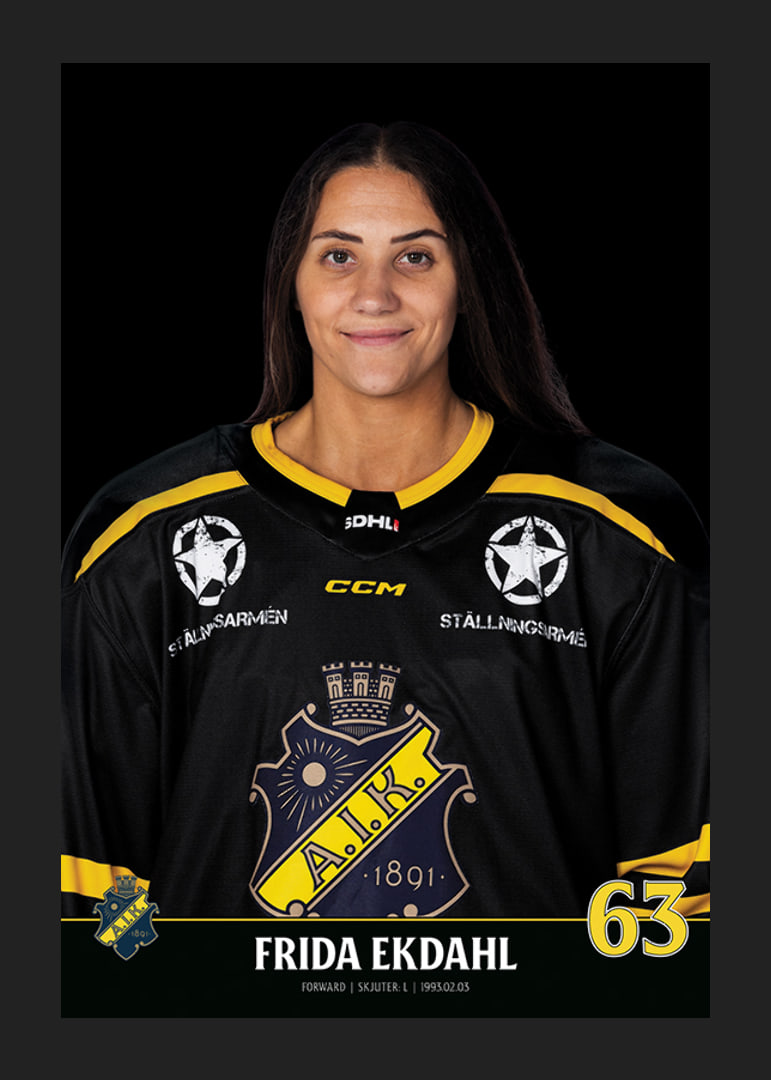 Frida Ekdahl #63 AIK Hockey 2023/2024-12