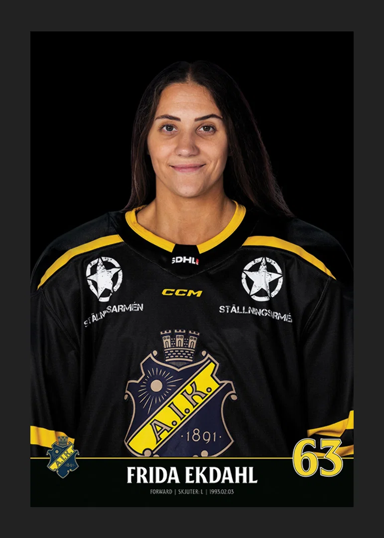 Frida Ekdahl #63 AIK Hockey 2023/2024-12