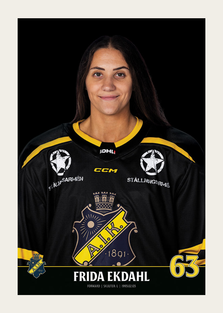Frida Ekdahl #63 AIK Hockey 2023/2024-12