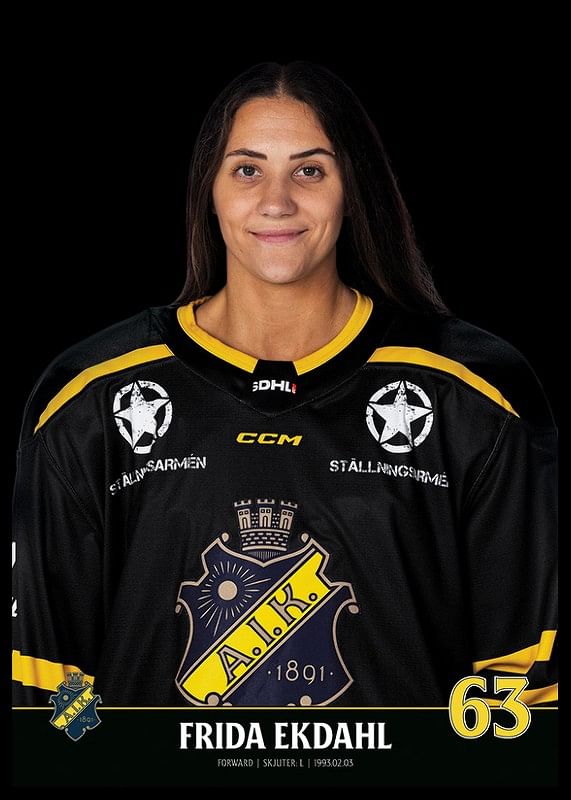 Frida Ekdahl #63 AIK Hockey 2023/2024-12