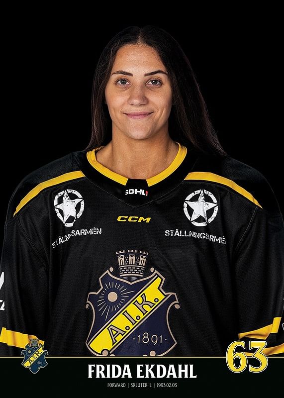 Frida Ekdahl #63 AIK Hockey 2023/2024-12