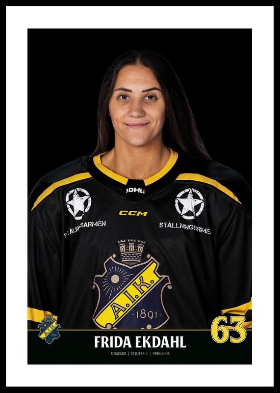 Frida Ekdahl #63 AIK Hockey 2023/2024-12