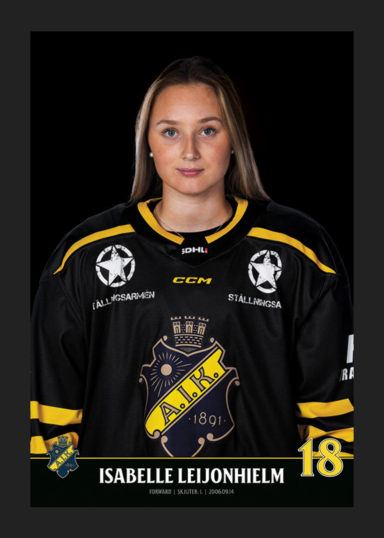 Isabelle Leijonhielm #18 AIK Hockey 2023/2024-12