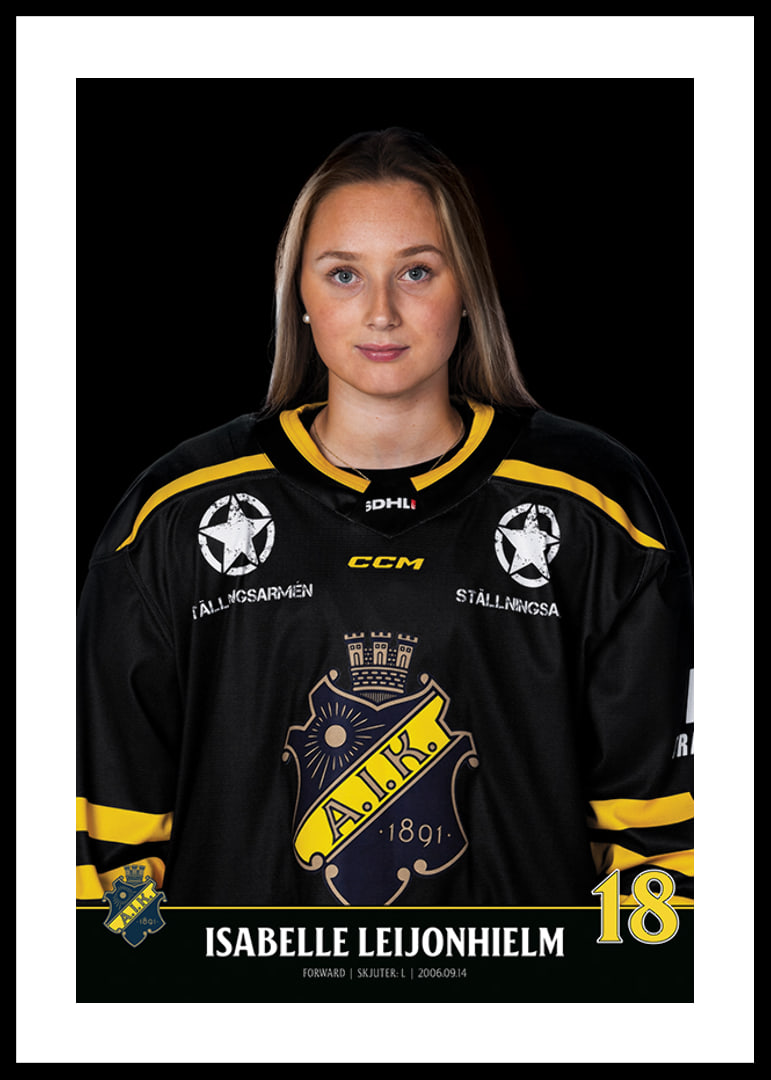 Isabelle Leijonhielm #18 AIK Hockey 2023/2024-12