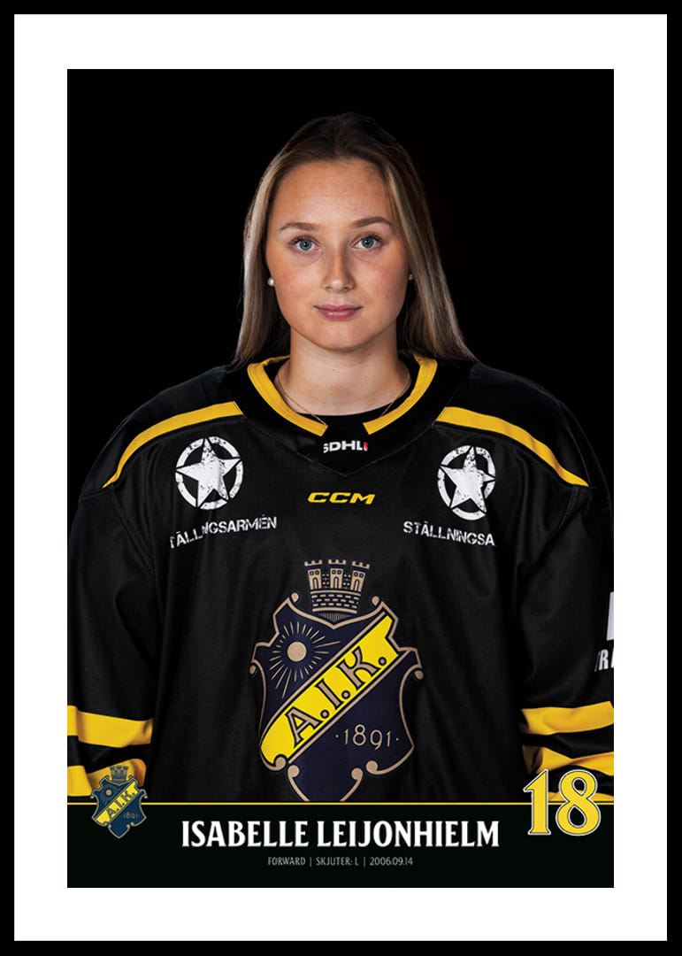 Isabelle Leijonhielm #18 AIK Hockey 2023/2024-12