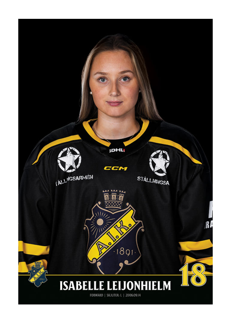 Isabelle Leijonhielm #18 AIK Hockey 2023/2024-12