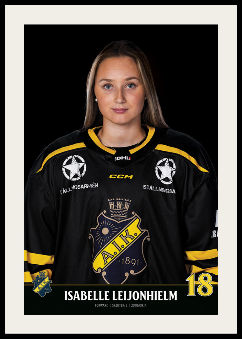 Isabelle Leijonhielm #18 AIK Hockey 2023/2024-12