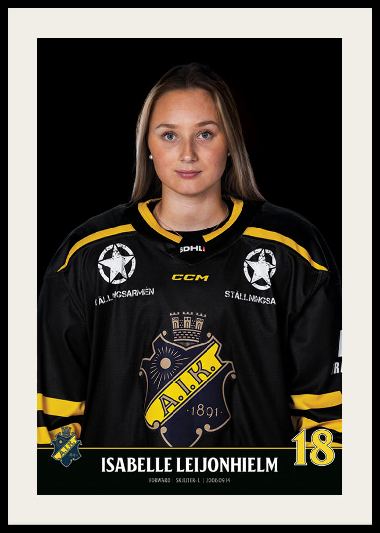 Isabelle Leijonhielm #18 AIK Hockey 2023/2024-12