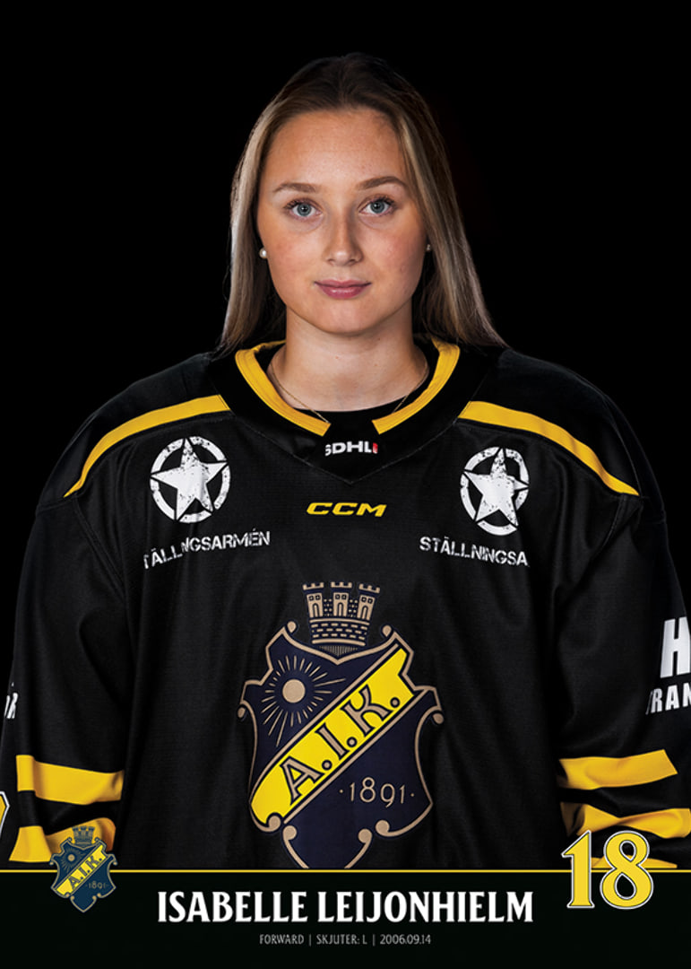 Isabelle Leijonhielm #18 AIK Hockey 2023/2024-12