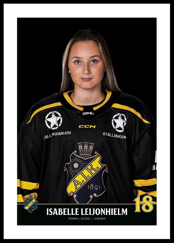 Isabelle Leijonhielm #18 AIK Hockey 2023/2024-12