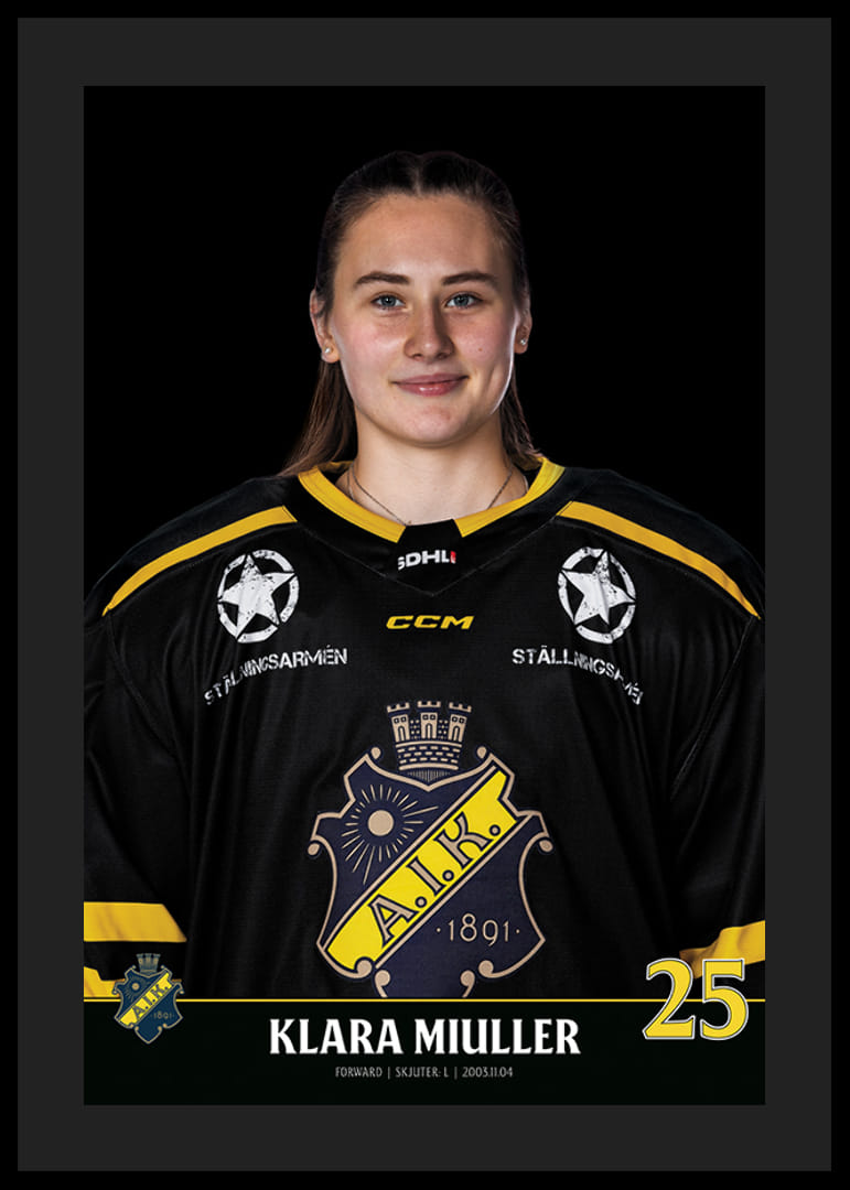 Klara Miuller #25 AIK Hockey 2023/2024-12