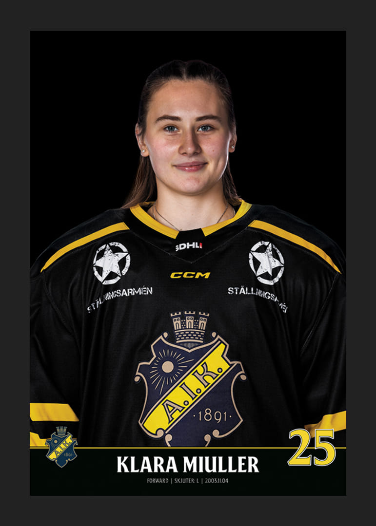 Klara Miuller #25 AIK Hockey 2023/2024-12