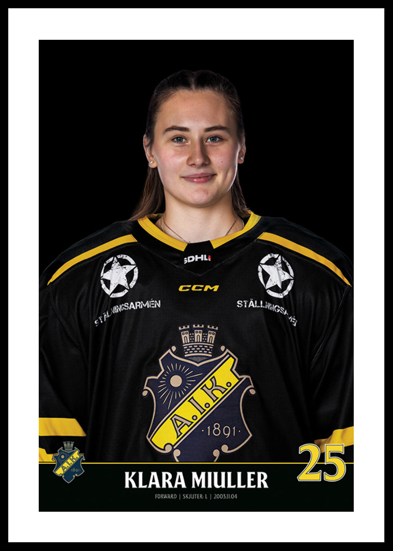 Klara Miuller #25 AIK Hockey 2023/2024-12