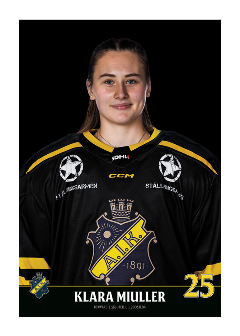 Klara Miuller #25 AIK Hockey 2023/2024-12