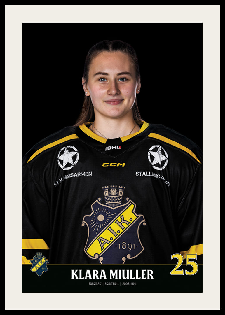 Klara Miuller #25 AIK Hockey 2023/2024-12