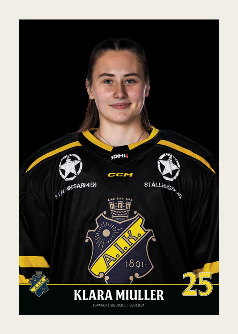 Klara Miuller #25 AIK Hockey 2023/2024-12