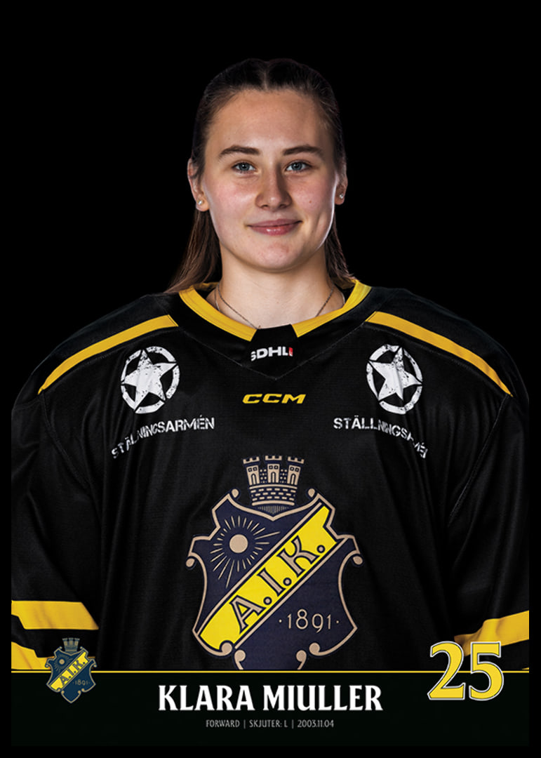 Klara Miuller #25 AIK Hockey 2023/2024-12