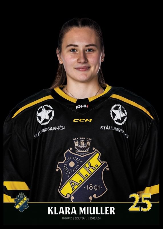 Klara Miuller #25 AIK Hockey 2023/2024-12
