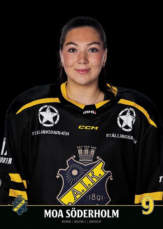 Moa Söderholm #9 AIK Hockey 2023/2024-12