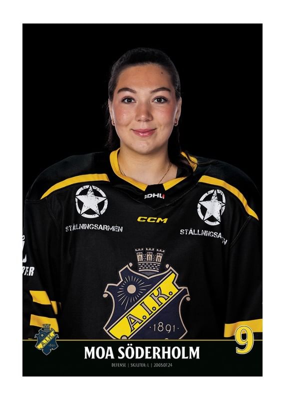 Moa Söderholm #9 AIK Hockey 2023/2024-12