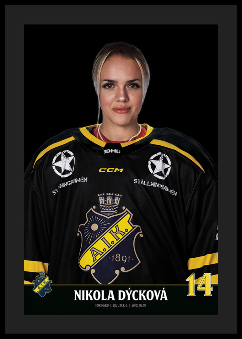 Nikola Dýcková #14 AIK Hockey 2023/2024-12