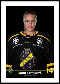 Nikola Dýcková #14 AIK Hockey 2023/2024-2