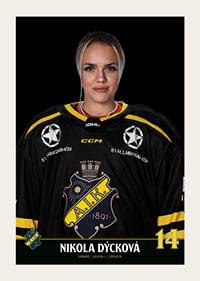 Nikola Dýcková #14 AIK Hockey 2023/2024-5