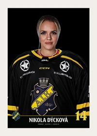 Nikola Dýcková #14 AIK Hockey 2023/2024-5