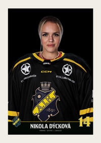Nikola Dýcková #14 AIK Hockey 2023/2024-5