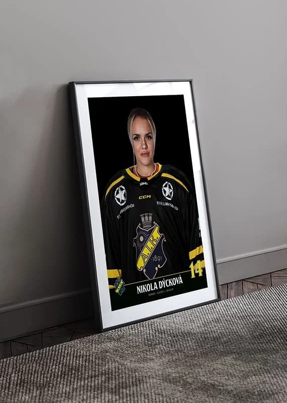 Nikola Dýcková #14 AIK Hockey 2023/2024-12